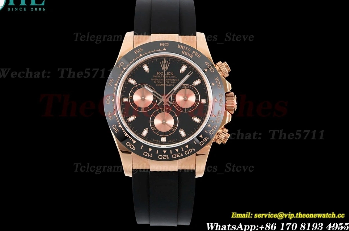 A7750 116518 RG Daytona WF Black 316L RU Dial 0515